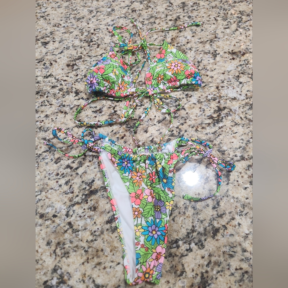 Wild Fable Wrap Bikini Set